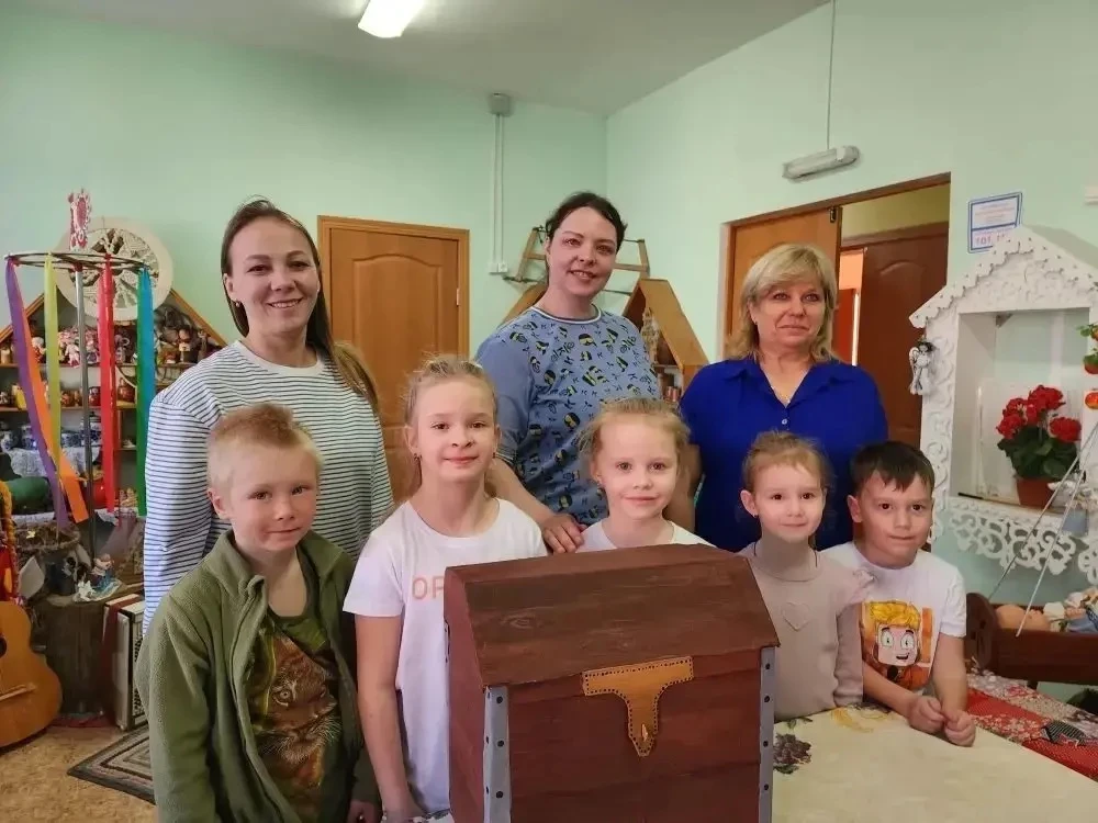 ✉️ Воспитанники всех групп ДО «Малыш» и ДО «Пчелка» приняли участие во Всероссийском проекте «Сундуч