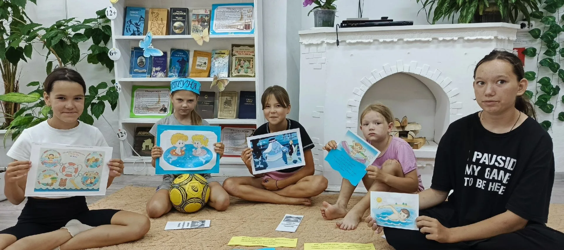 Беседа‑игра «У воды — без беды» была направлена на обучение детей правилам безопасного поведения у в