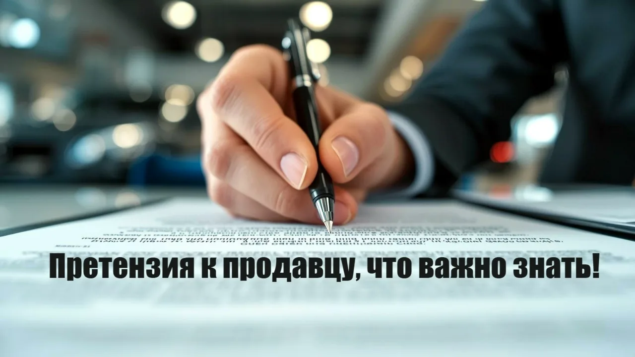 🚨 Почему претензию должен готовить юрист? Ключ к успешному возврату автомобиля
