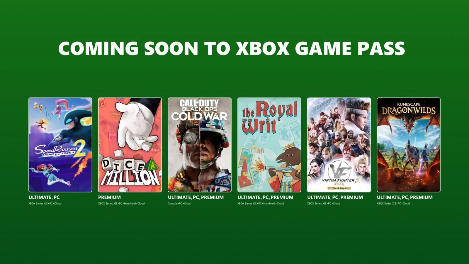 Xbox Game Pass накормит вас калавдути в этом месяце