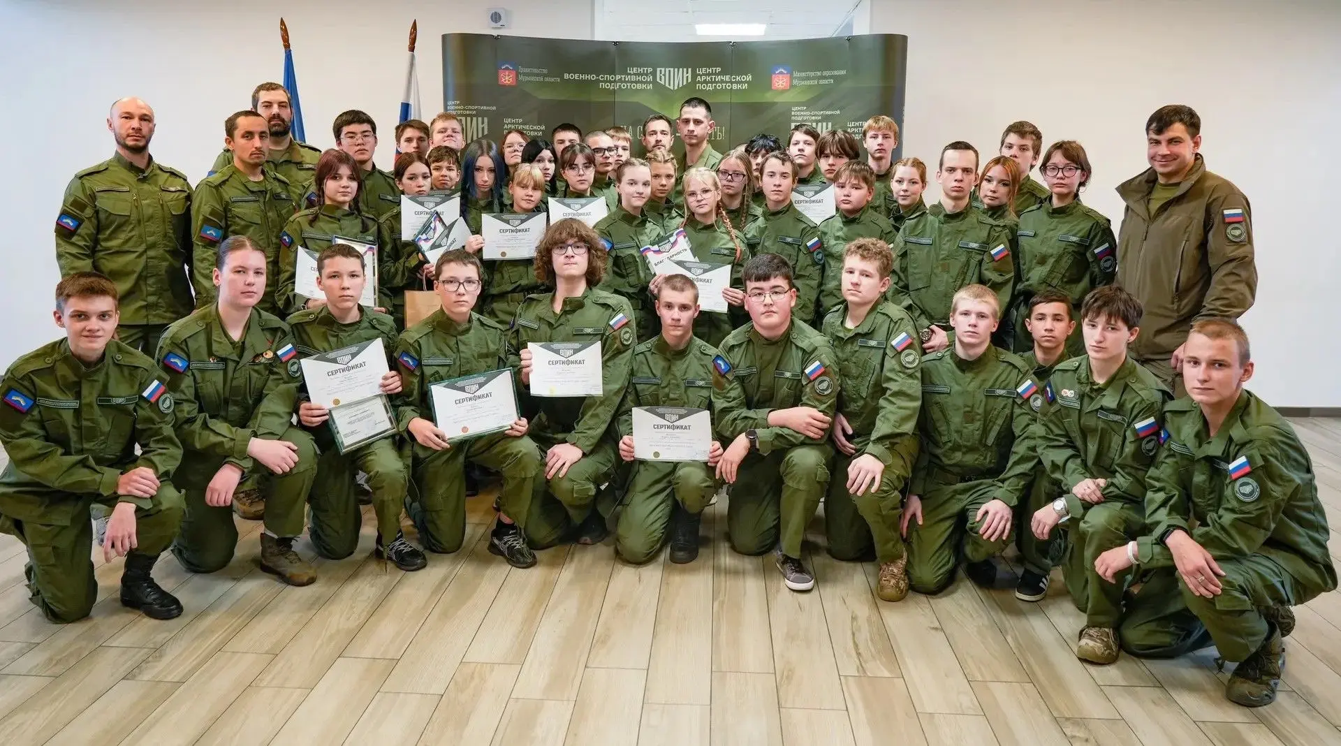 ⚡️ 800 северян прошли школу мужества в центре «ВОИН»