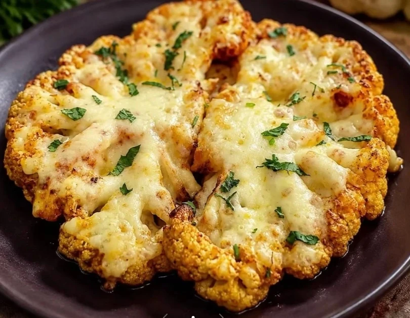 🥦 Цветная капуста в духовке с сыром