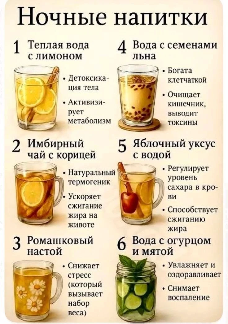 🌙 Вечерние напитки для мягкого восстановления после рабочего дня.
Всех с пятницей🤗

#пятница
#выхо