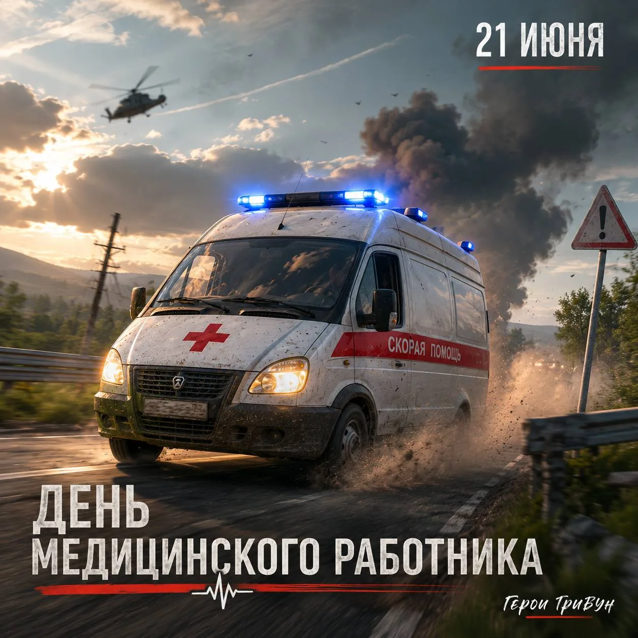 🗓🚑Ежегодно в третье воскресенье июня в России отмечают День медицинского работника.