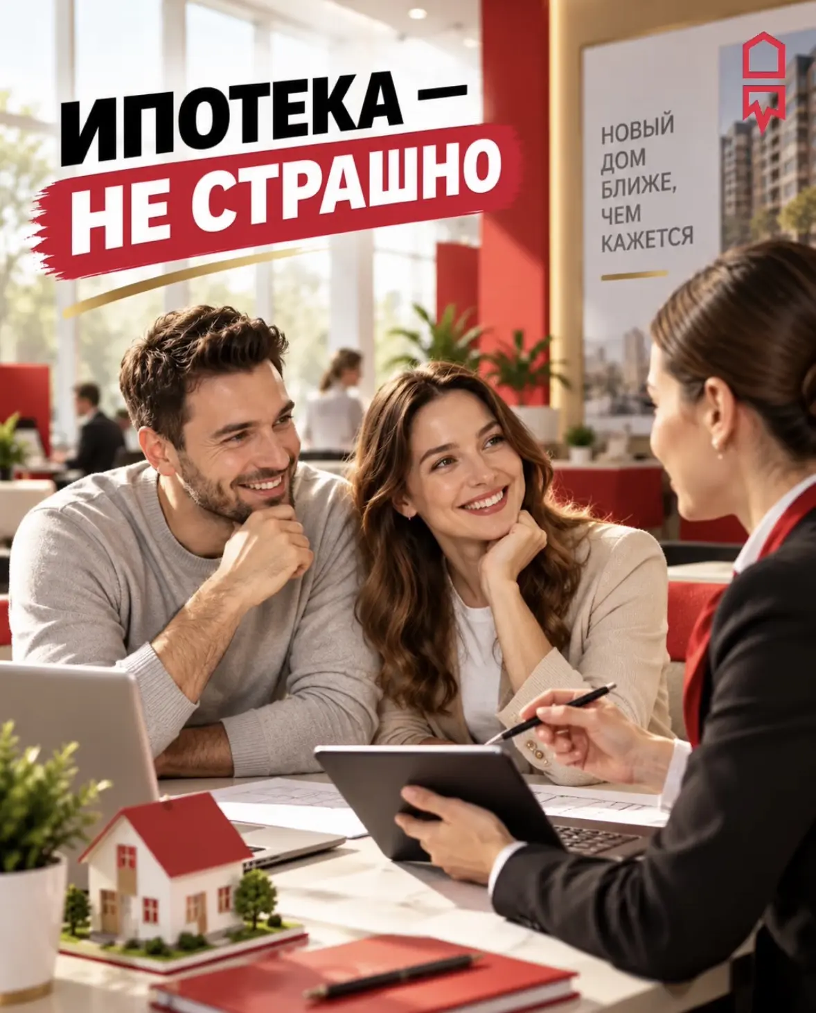 🏦 Ипотека — не страшно.