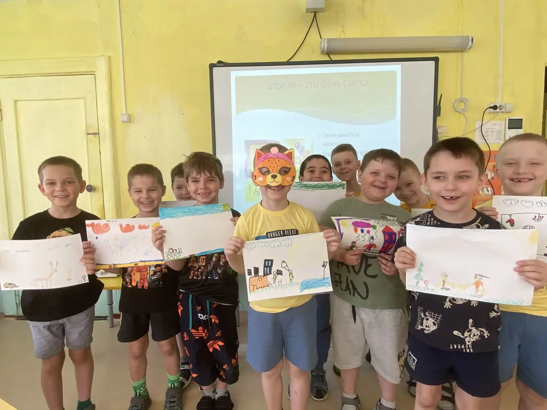 🤡День смеха в дошкольном отделении 🎉  😁Праздник 1 апреля - это день шуток, веселья и смеха. День сме