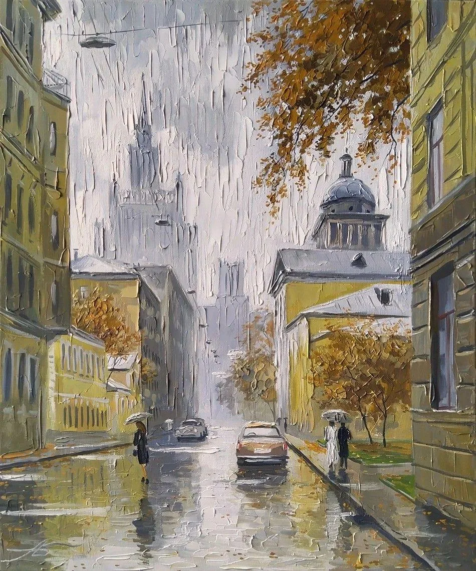 «Старая Москва. Переулок Сивцев Вражек.»

🎨 Александр Болотов