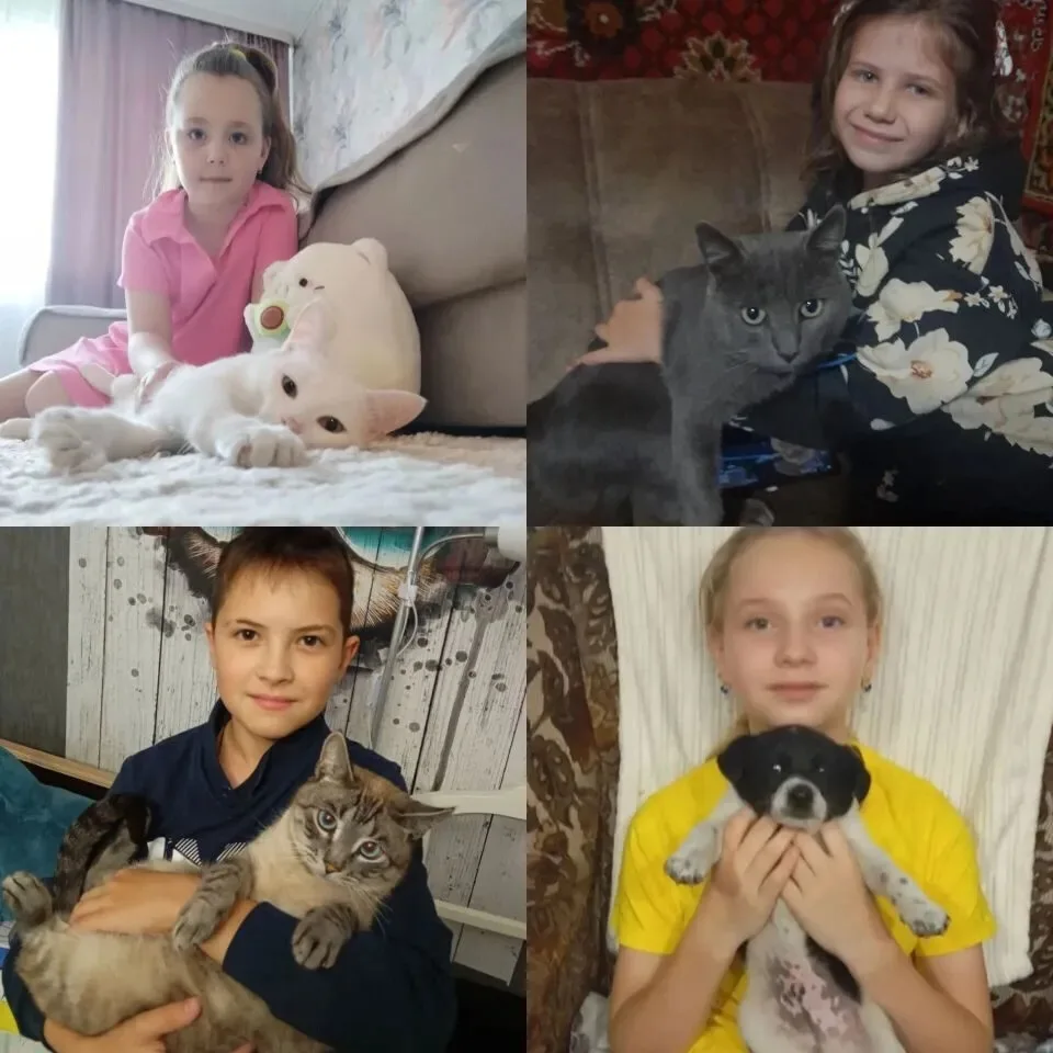 📸 Бахметьевские дети познакомили односельчан со своими домашними животными​