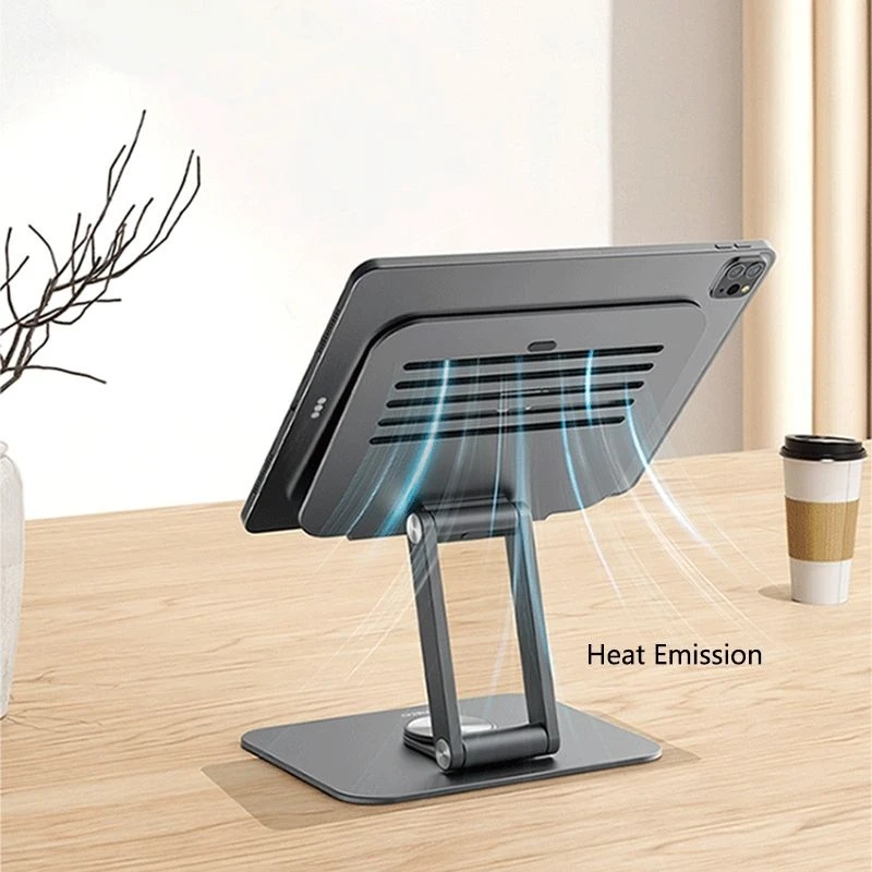 Поворачивающаяся и складная подставка для планшета Recci Multi-Angle Tablet Stand, Алюм...
