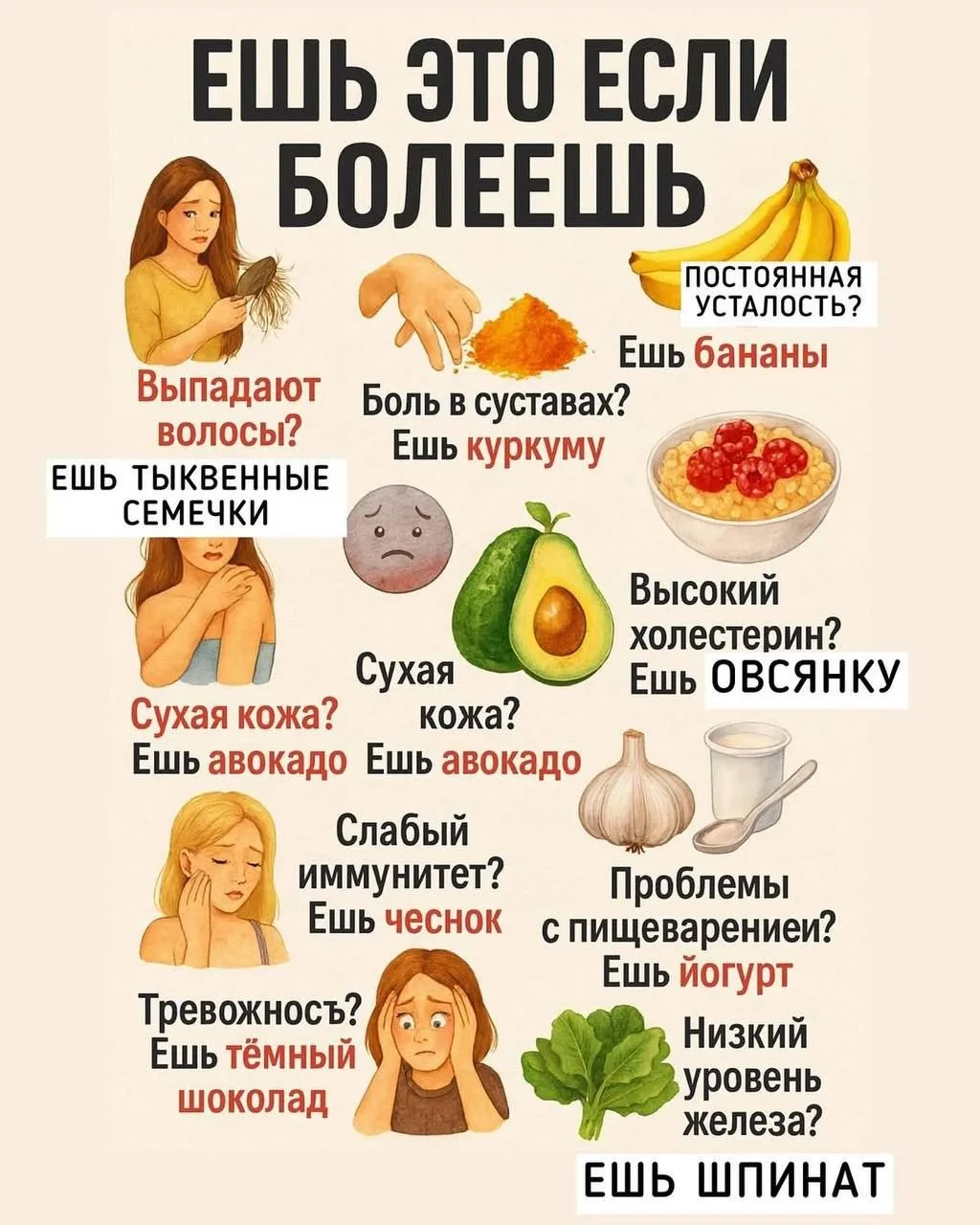 Если болеете — ешьте это ✅

🌿 Здоровье | Тренировки | Питание
👉 Подписаться