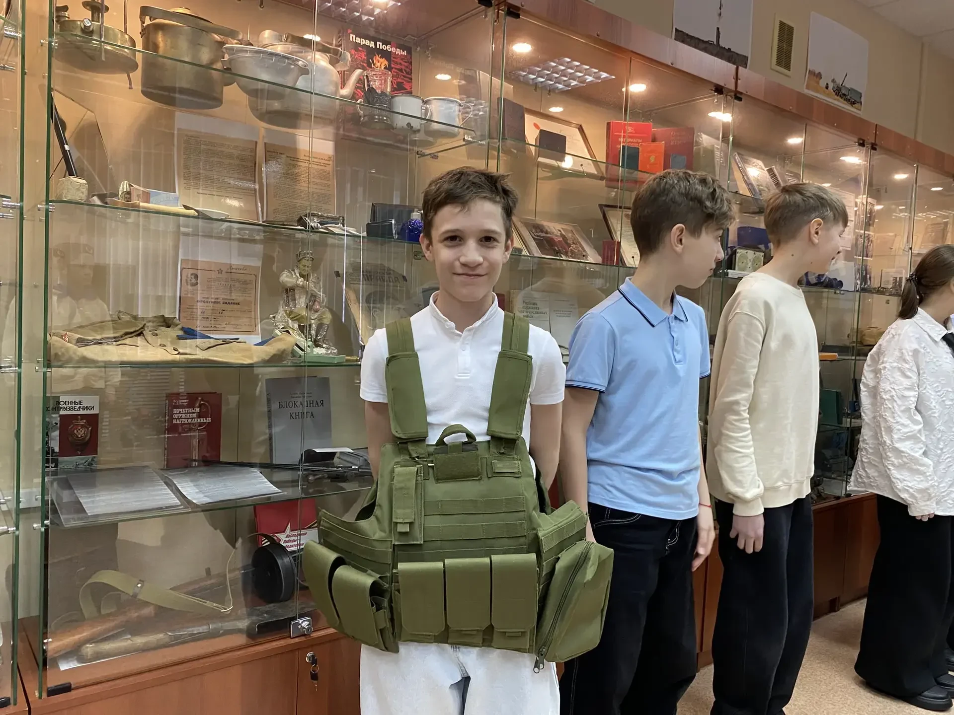✅Экскурсия в Музей Боевой славы 🇷🇺✅Ребята из 6В, 7В и 7Г приняли участие в интересной экскурсии,  в 