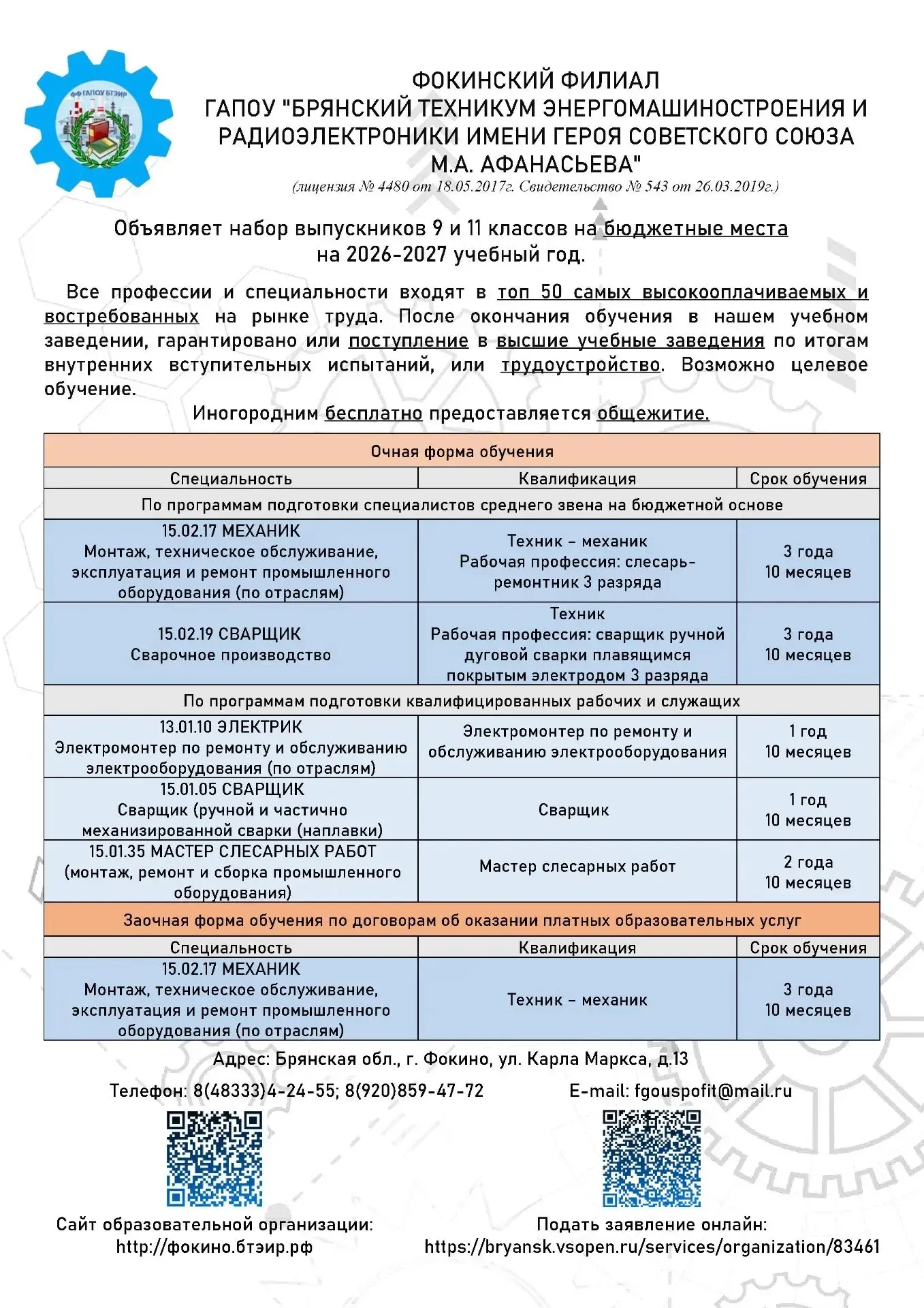 #Профориентация