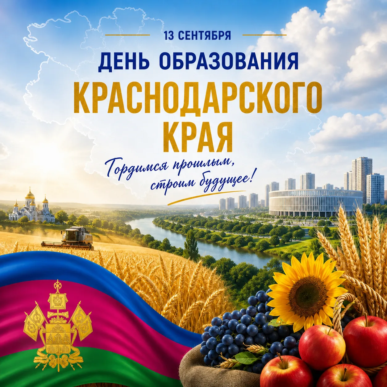 13 сентября — День образования Краснодарского края