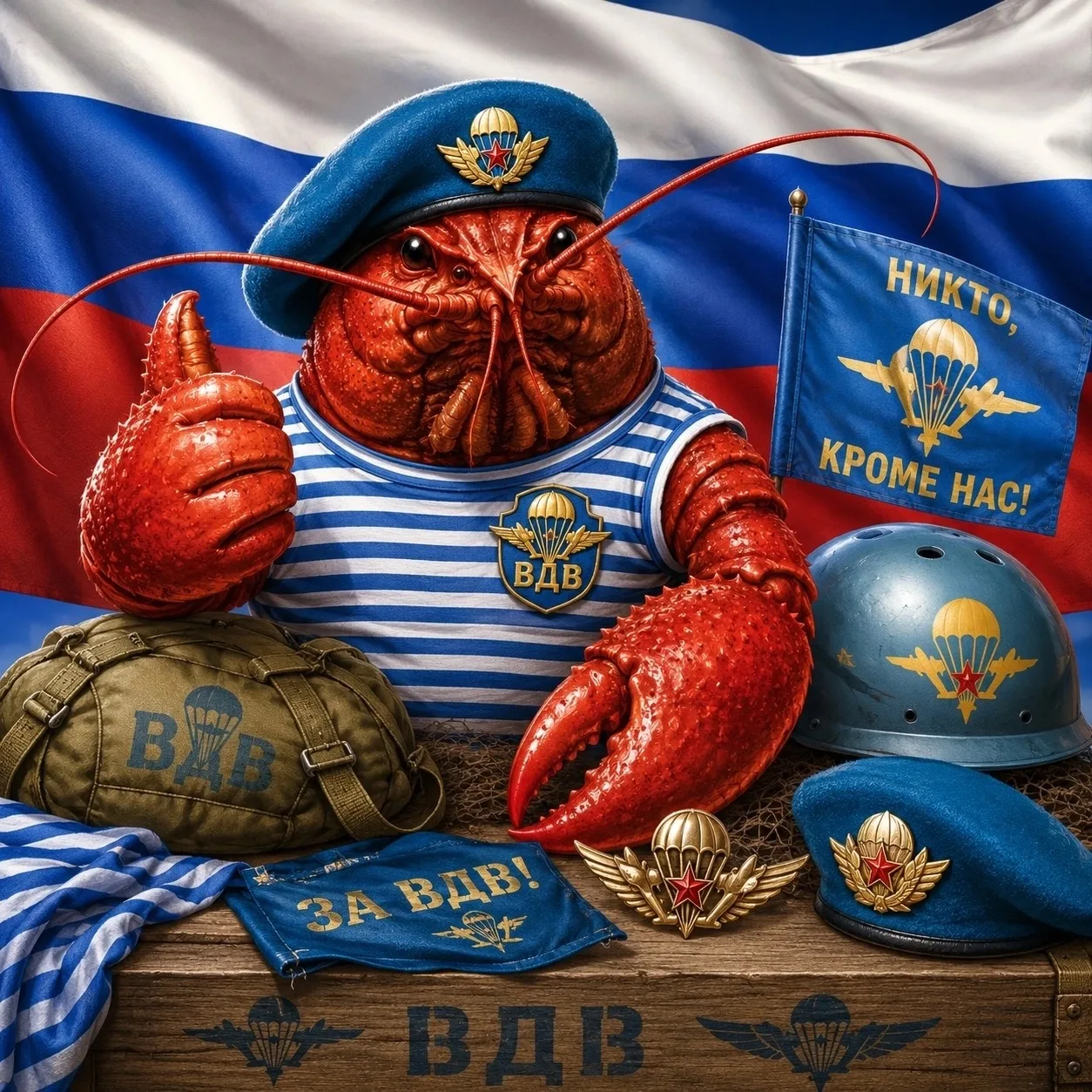 🇷🇺День воздушно-десантных войск или просто День ВДВ. 🪂