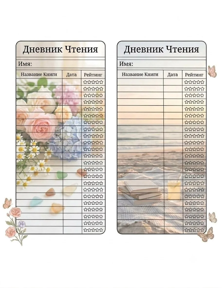 И сделала ещё закладки-трекеры🥰

Сохраняйте и ставьте ❤️, если хотите, чтобы я продолжила делиться 