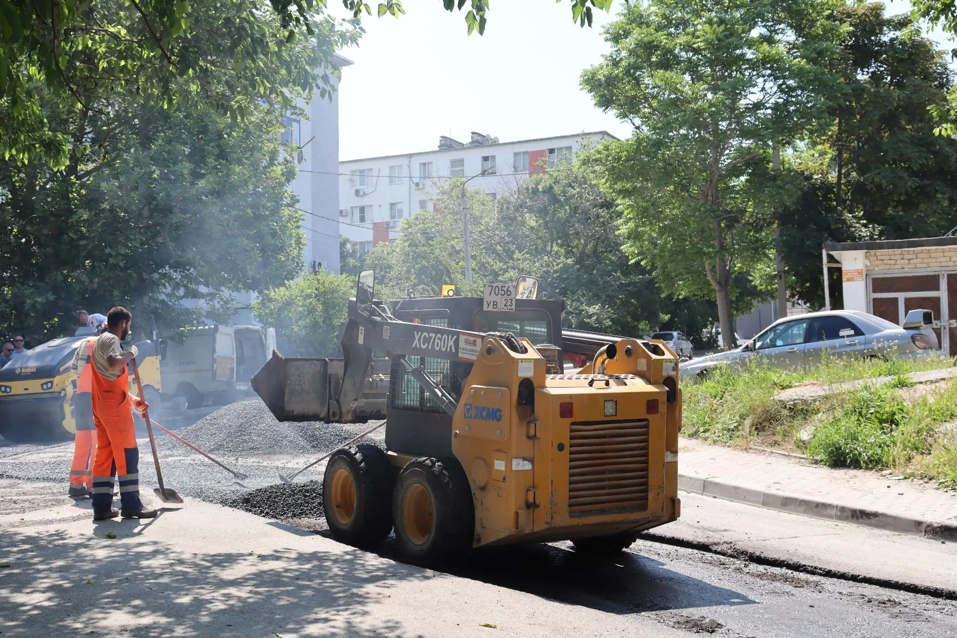 Статус строительства по ул. Полевой  
В связи с завершением одного из этапов реконструкции магистрал