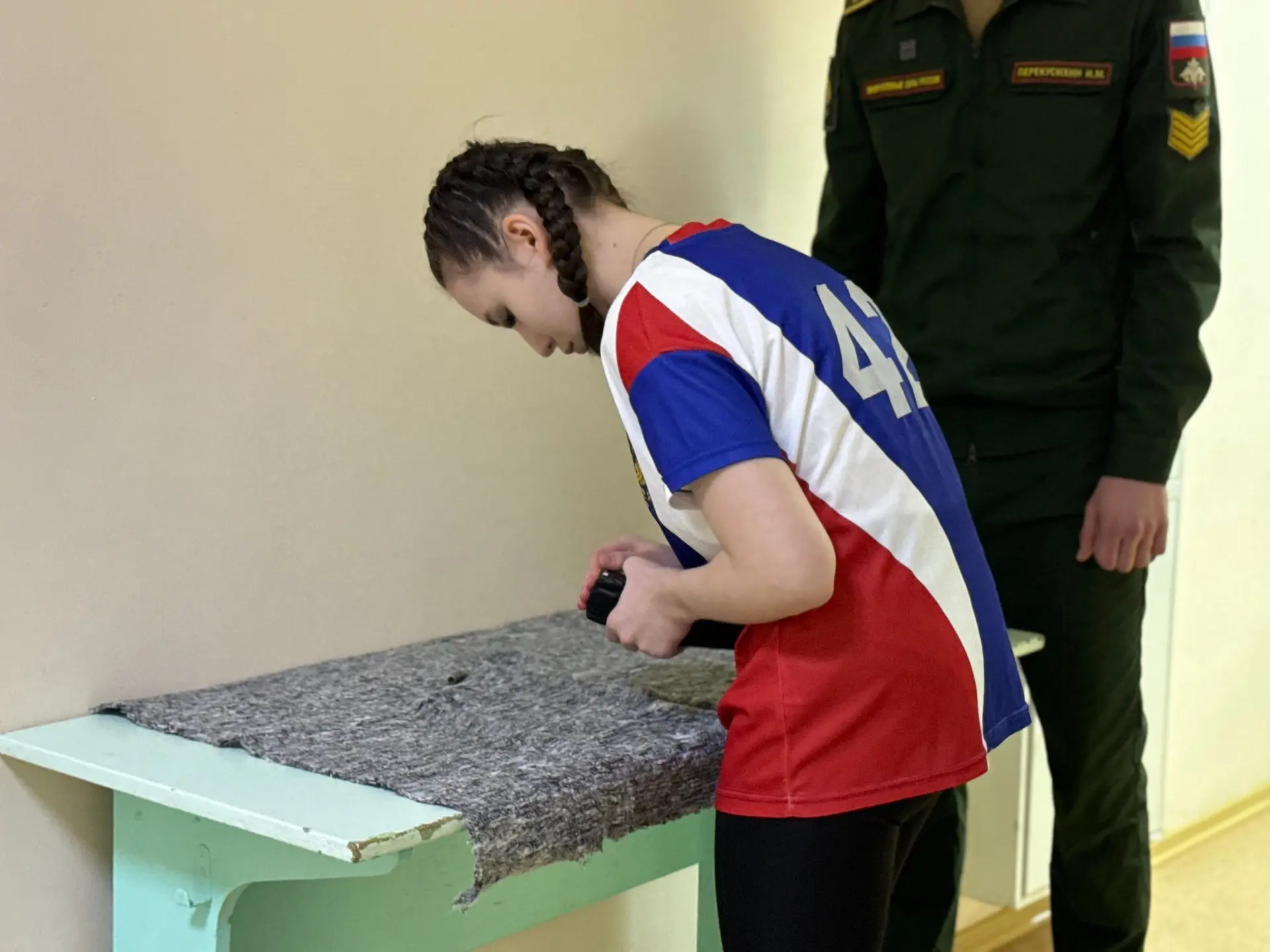 20 марта команда юнармейцев нашей гимназии приняла участие в первом этапе Всероссийской военно-патри