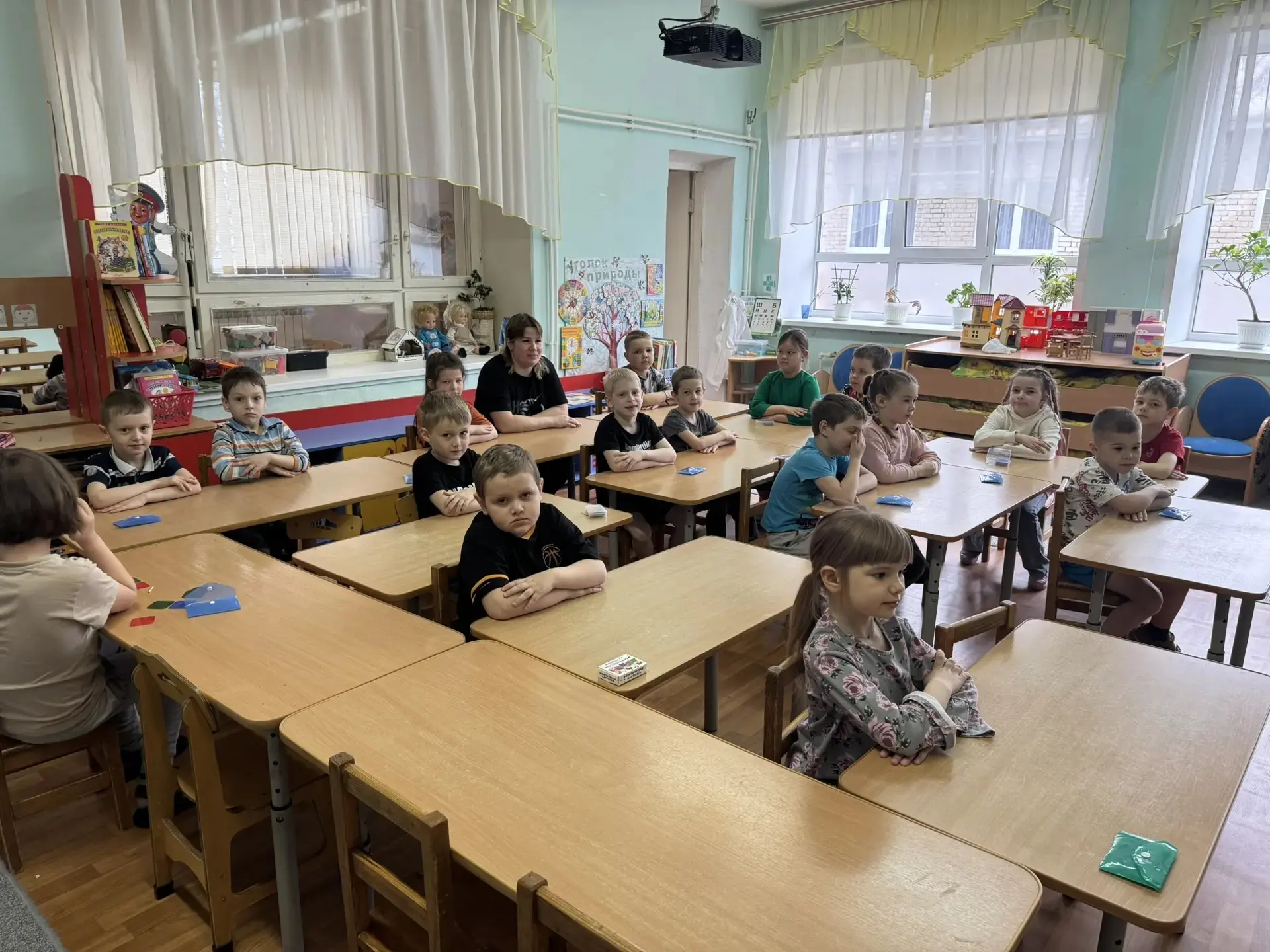 В рамках реализации проекта "Предшкола: стандарт детского сада " на тематической неделе "Взаимодейст