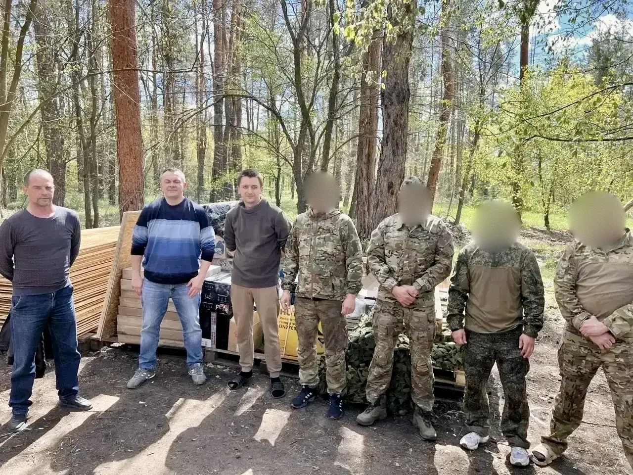Можайский округ отправил бойцам на Луганское направление очередную партию гуманитарной помощи весом 