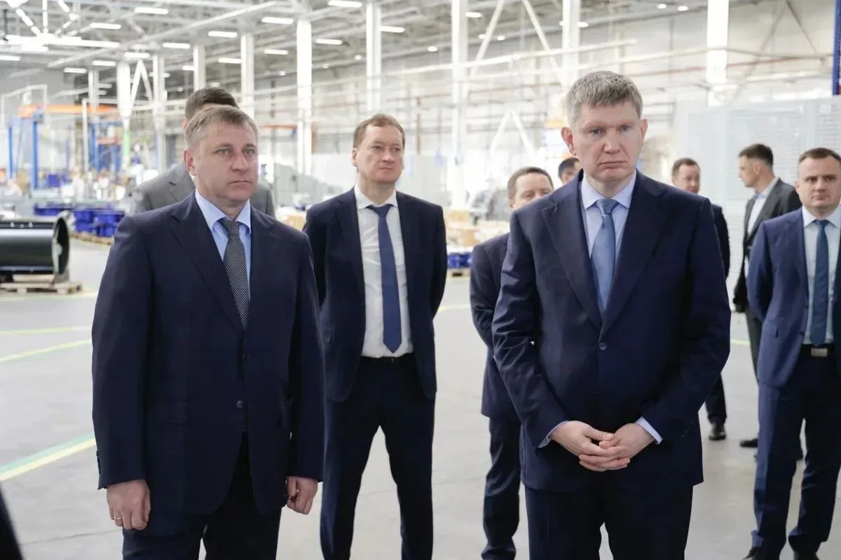 ⚡️Министр экономического развития РФ Максим Решетников посетил Белгородскую область с р...