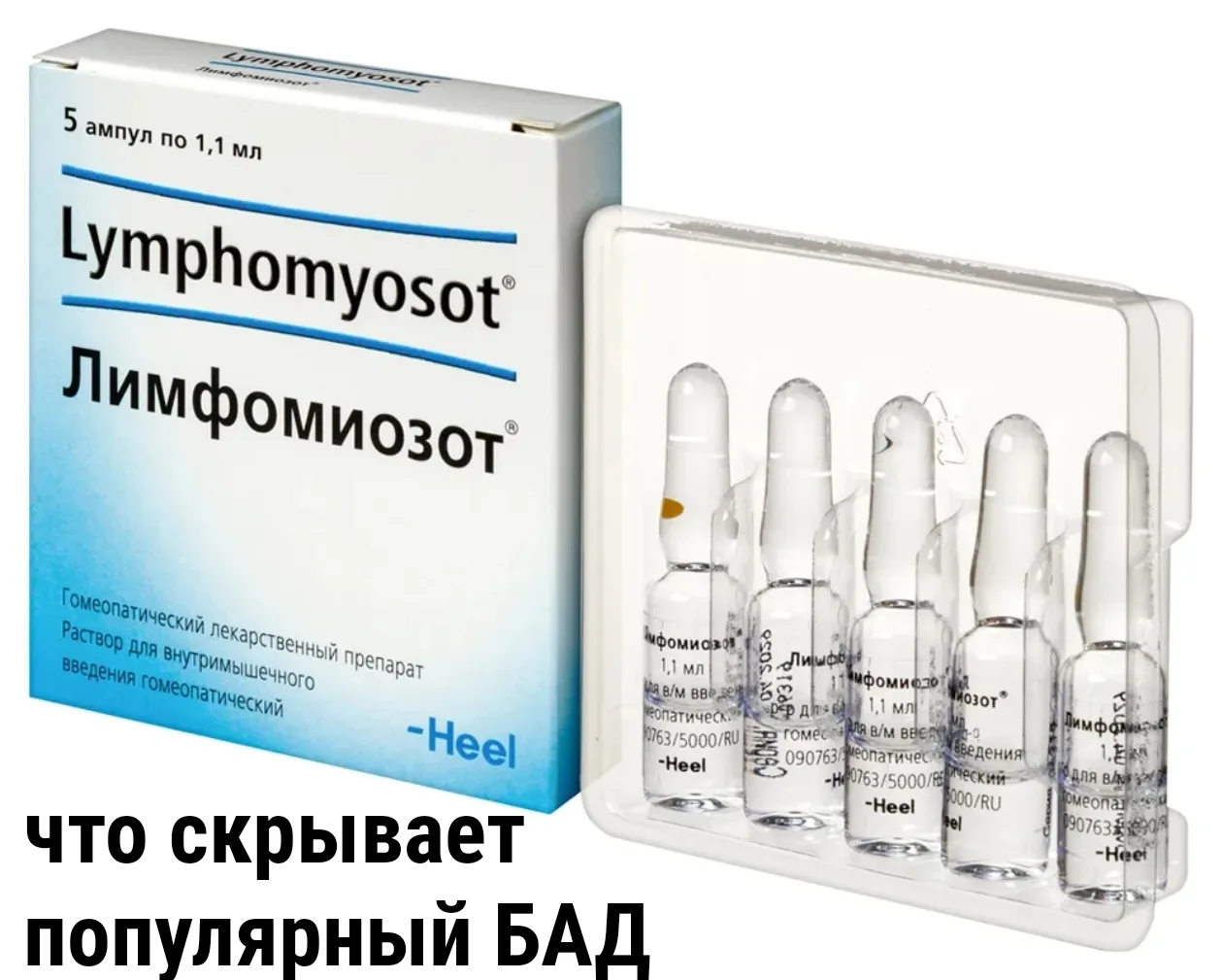 Лимфомиозот: что скрывает популярный БАД .