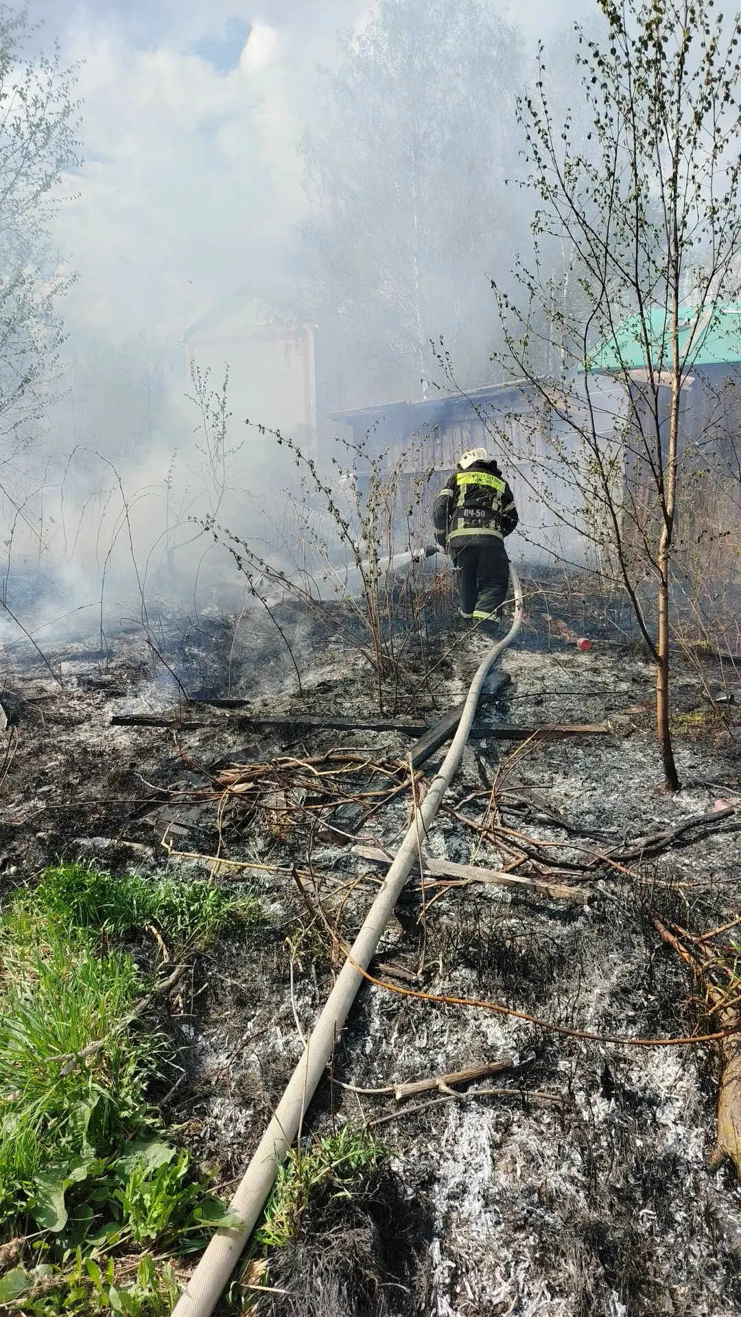 14.05.2026г в 10ч. 48 мин., через систему 112, в ПЧ-50 г.Пудожа поступило сообщение о г...