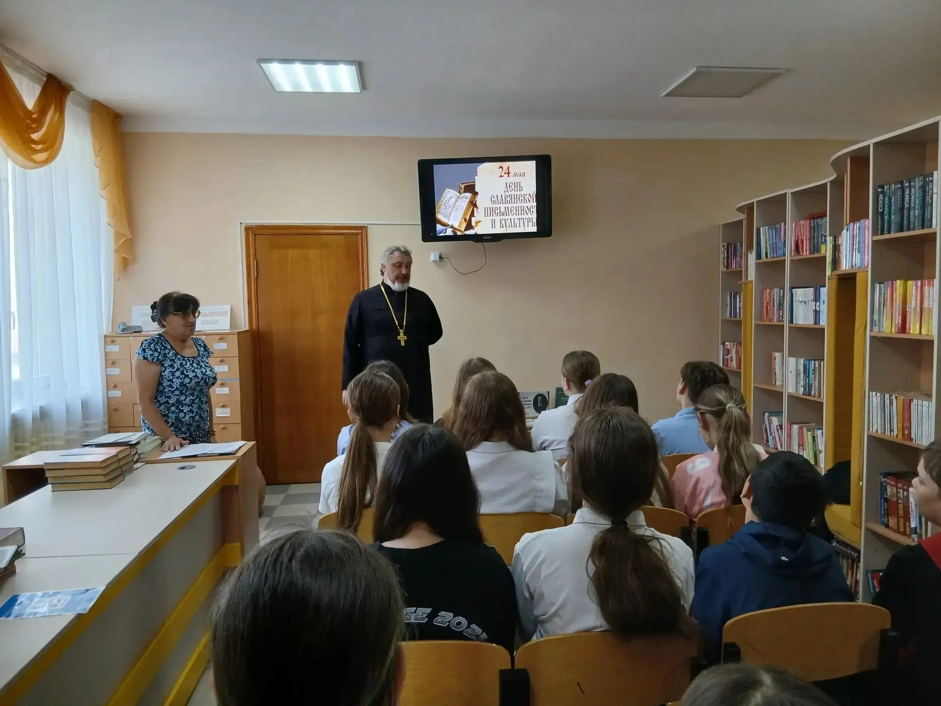 💥Ко Дню славянской письменности и культуры в Хотмыжской библиотеке прошел Маршрут выхо...