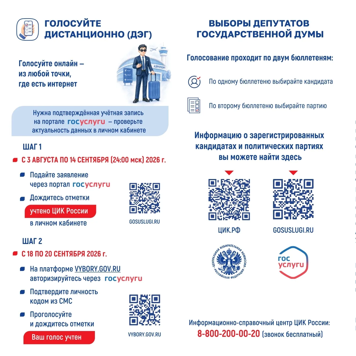 Дистанционное электронное голосование на выборах в Госдуму РФ