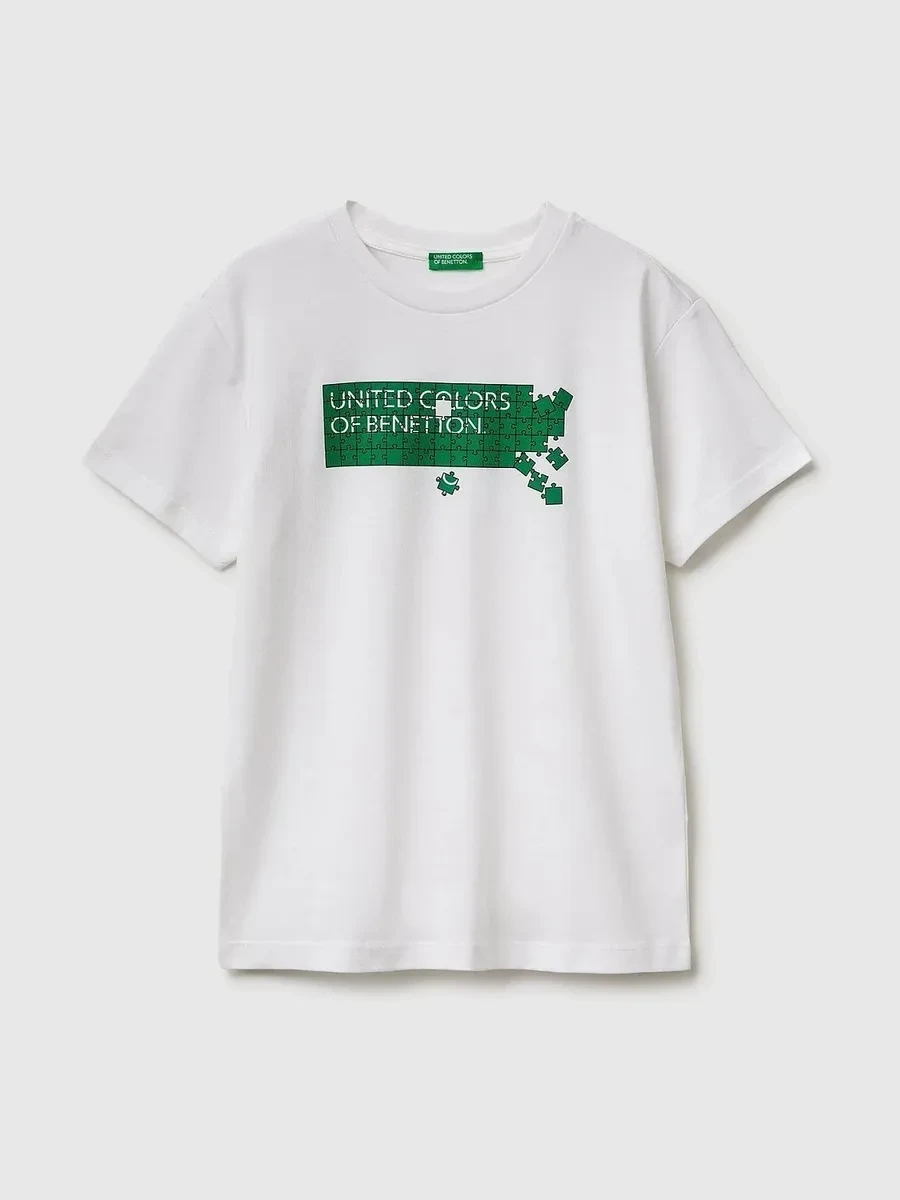 ⚡️ Футболка с логотипом, United Colors of Benetton