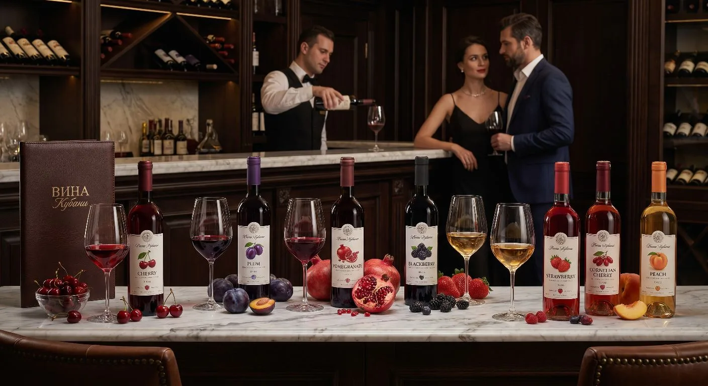 🍷 Новая коллекция плодовых вин в «ВИНА Кубани»