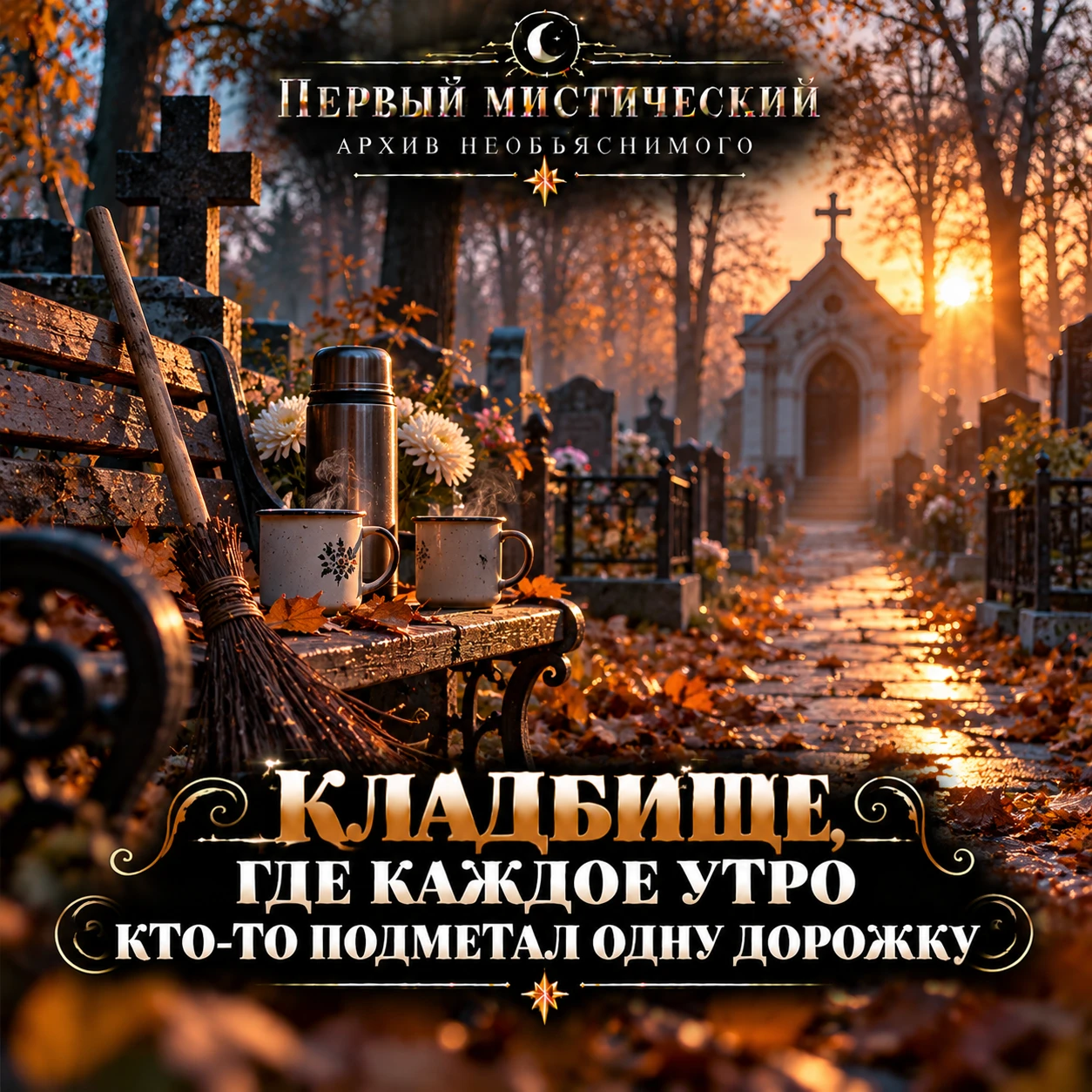КЛАДБИЩЕ, ГДЕ КАЖДОЕ УТРО КТО-ТО ПОДМЕТАЛ ОДНУ ДОРОЖКУ 🍂