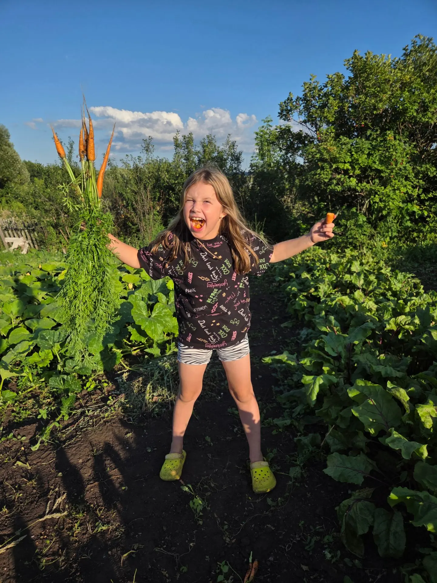 Ой не тех бабуля пустила в свой огород.... ой не тееех🐰🥕