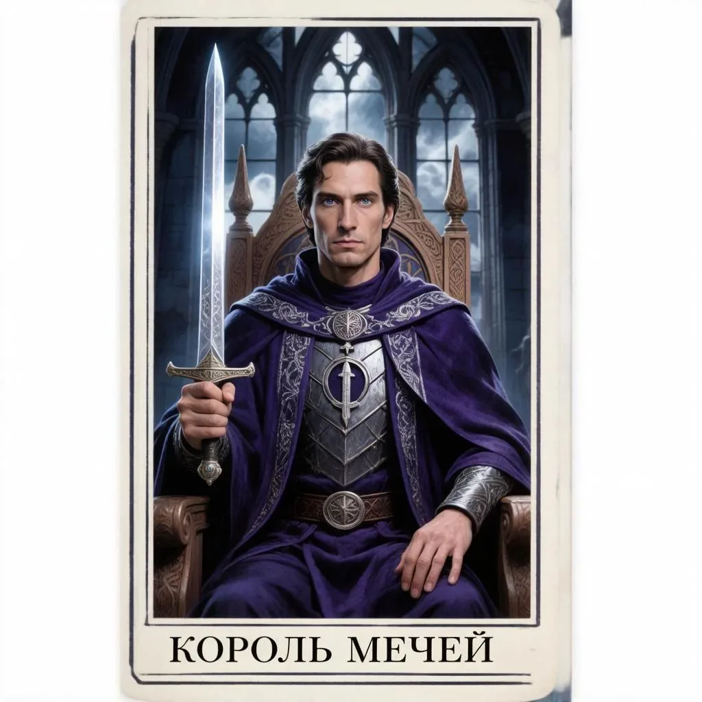 Карта дня: КОРОЛЬ МЕЧЕЙ. Включай голову и режь правду