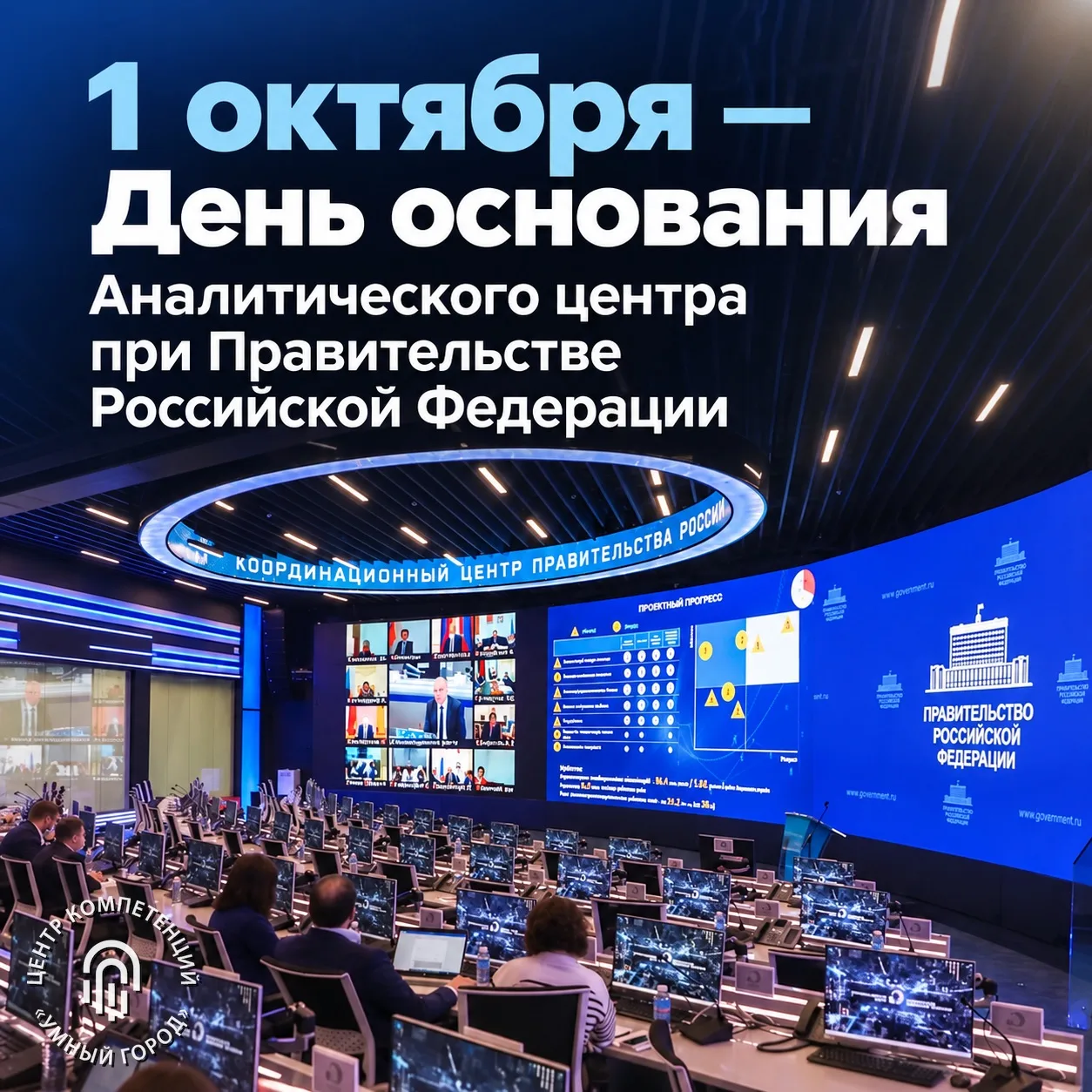 День основания Аналитического центра при Правительстве Российской Федерации