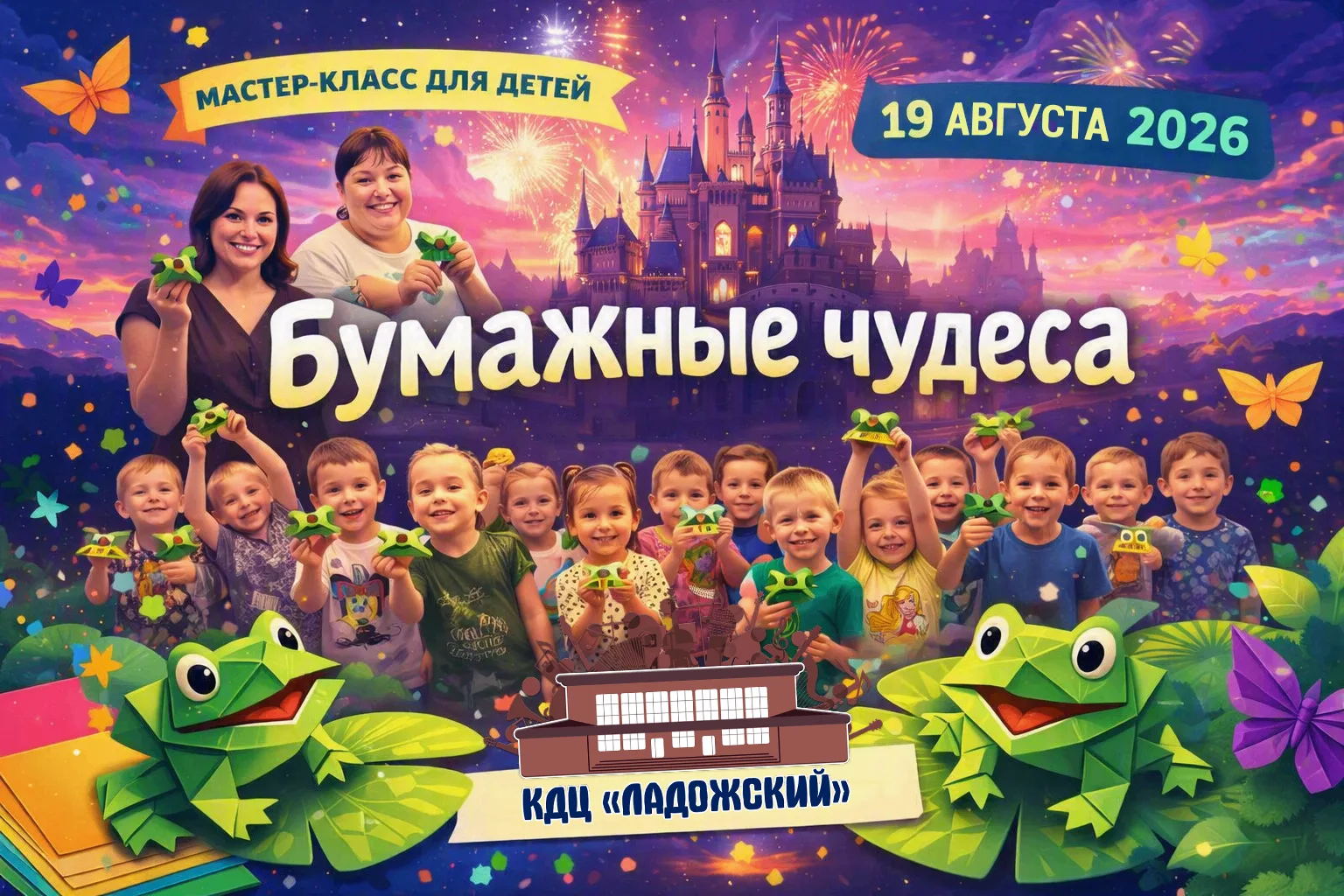 19 августа 2026 года специалистами культурно-досугового центра «Ладожский» для воспитан...
