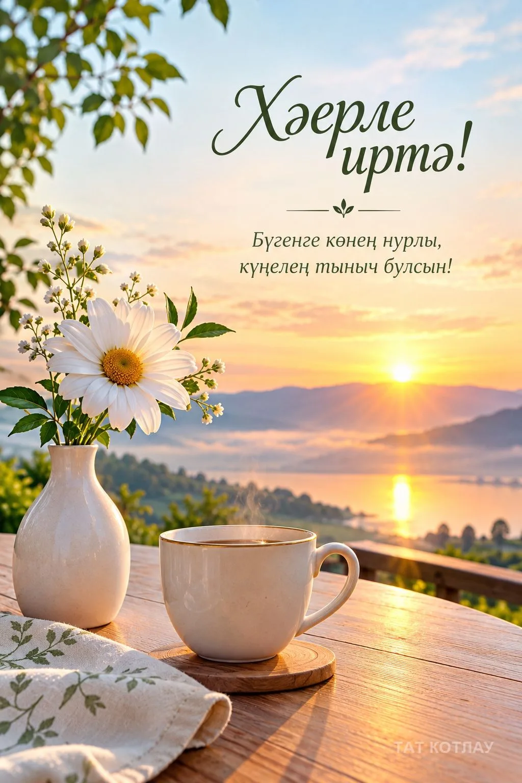 👍 Хәерле иртә