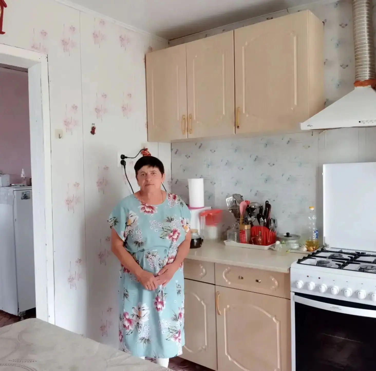 Спасибо за тепло и заботу!
В селе Леонтьевка много лет несет вахту здоровья фельдшер Ольга Николаевн