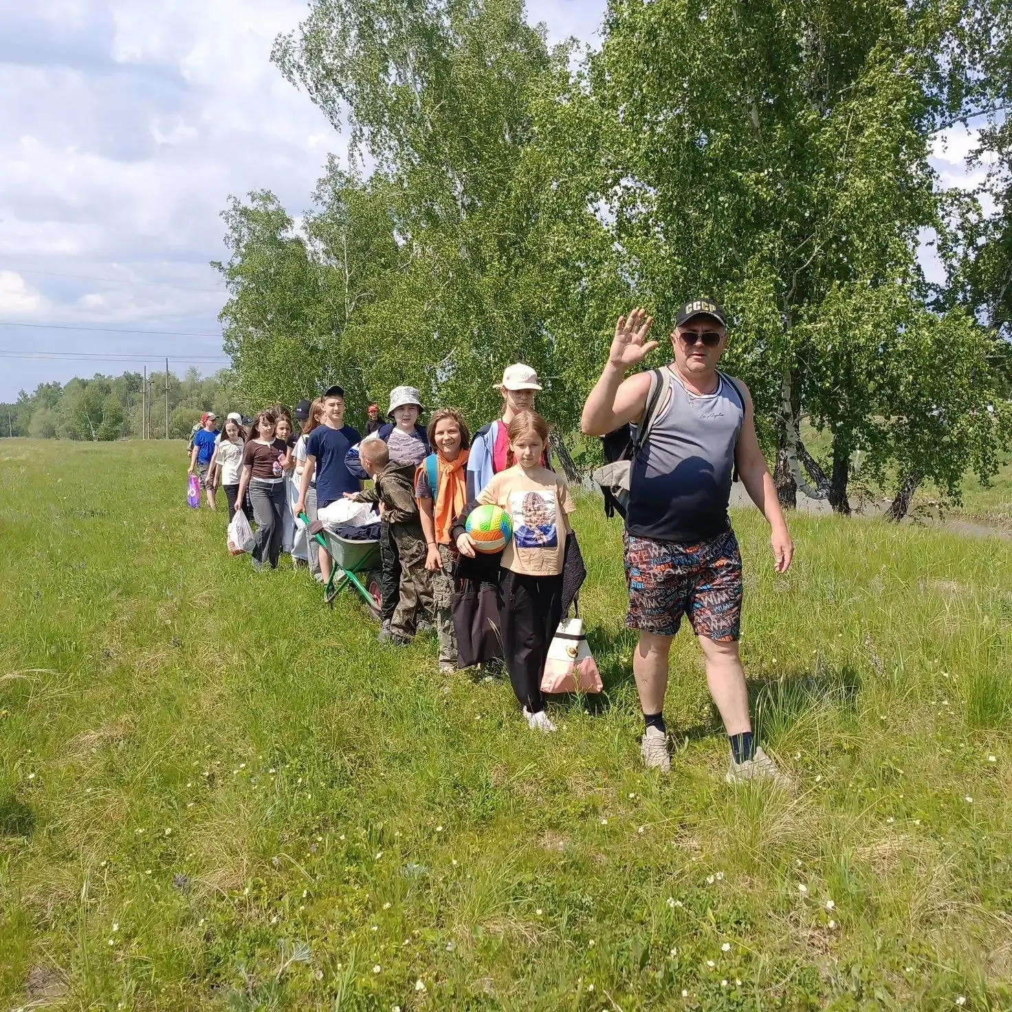 🌲 Яркий финал 5 «Б»: поход на природу!