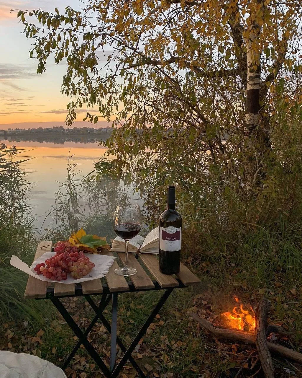 Эти уютные осенние вечера… 🍁🍷