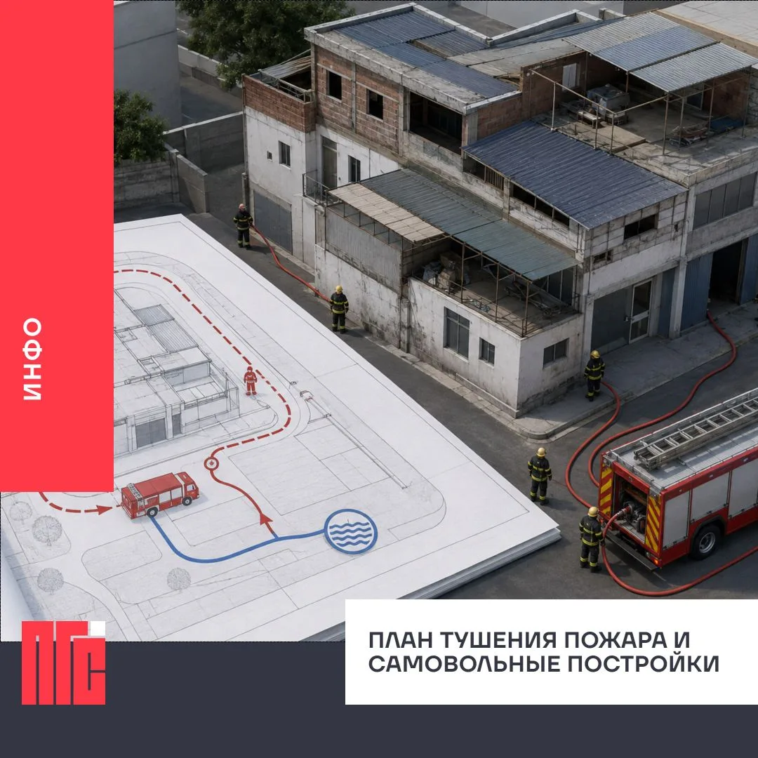 Можно ли использовать план тушения пожара для самовольной постройки? ⭕️