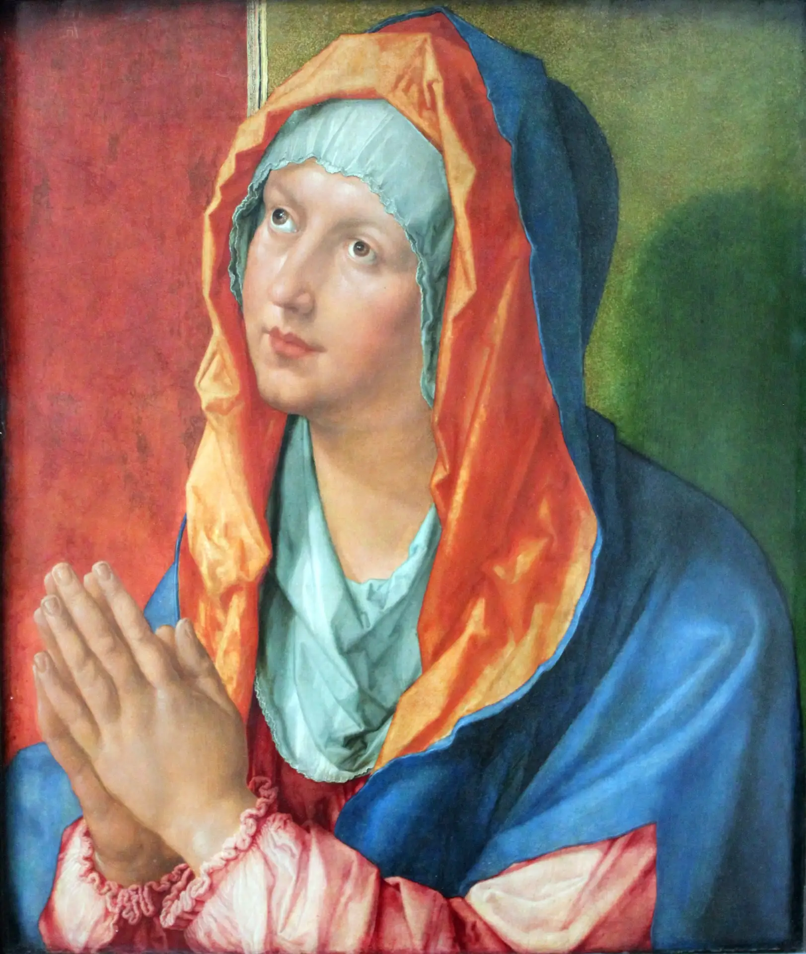 Альбрехт Дюрер
"Дева Мария в молитве", 1518 г. 

Известный искусствовед и основатель Музея Кайзера Ф