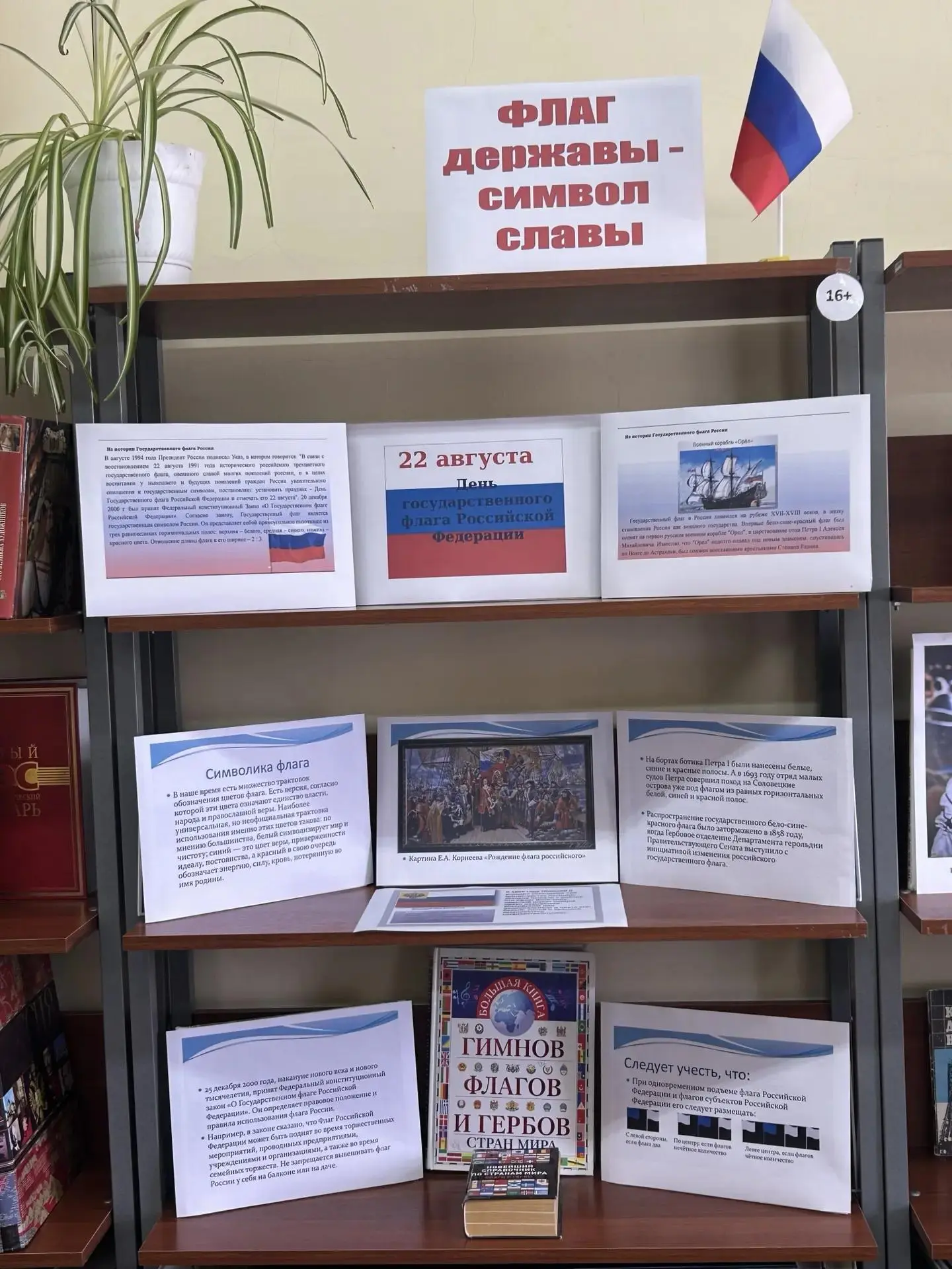 Символ славы и гордости: в Кильмезском районе проходят мероприятия ко Дню российского ф...