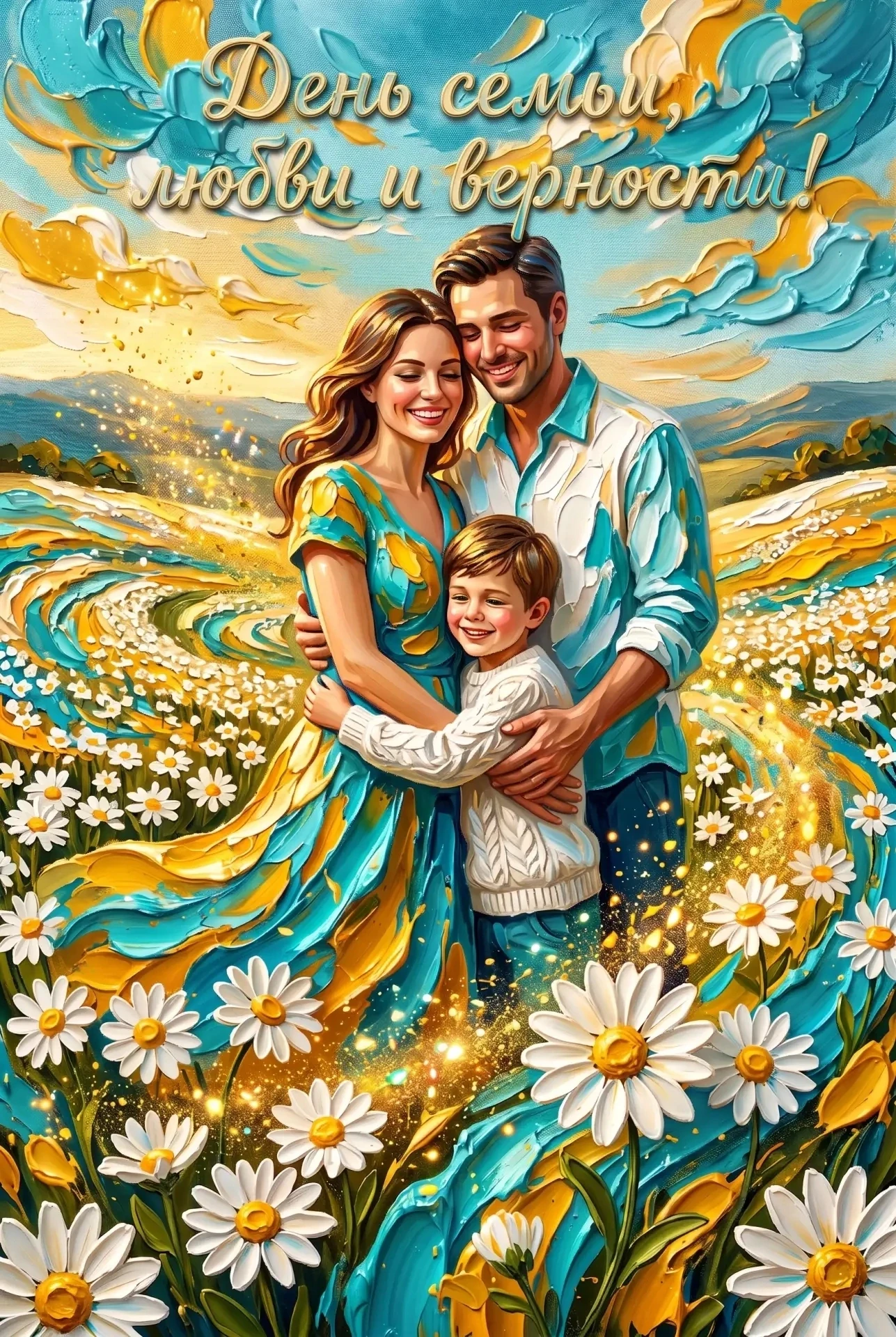 Сегодня особенный день — День семьи, любви и верности! 

Семья — это наша тихая гавань. Место, где н