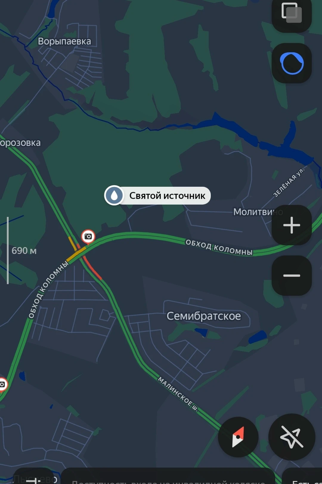 Святой источник в лесу Коломенского лесничества (Молитвино) и так находился не в лучшем...