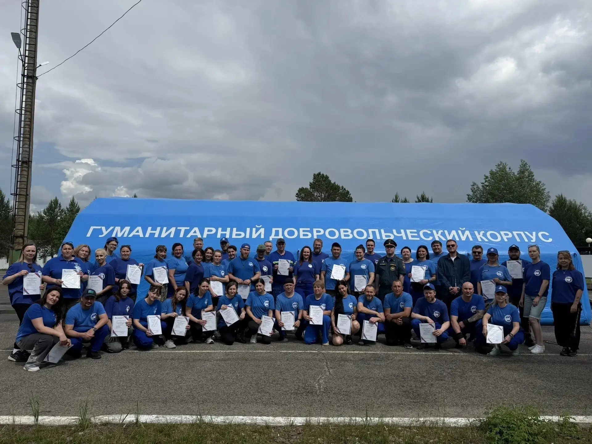 Добровольцы ГДК прошли сборы «Добровольный пожарный» 🚒 
 
Они проходили в Барсово на базе центра «С