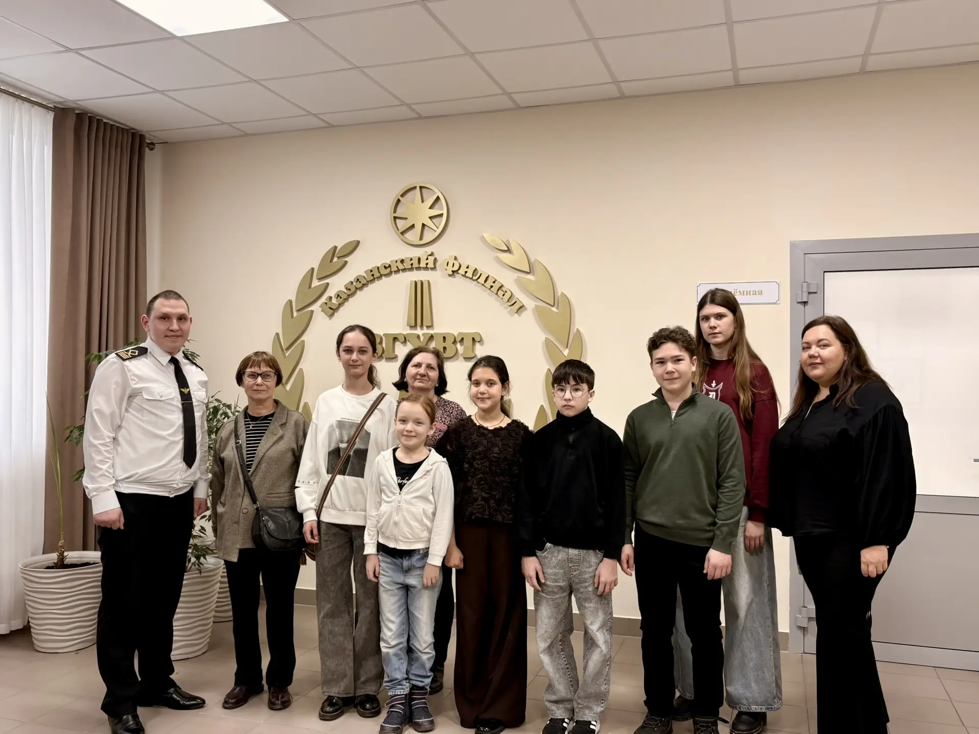 🙌 В ИМРФ имени Героя Советского Союза М.П. Девятаева – КФ ФГБОУ ВО «ВГУВТ» прошла встреча с будущими