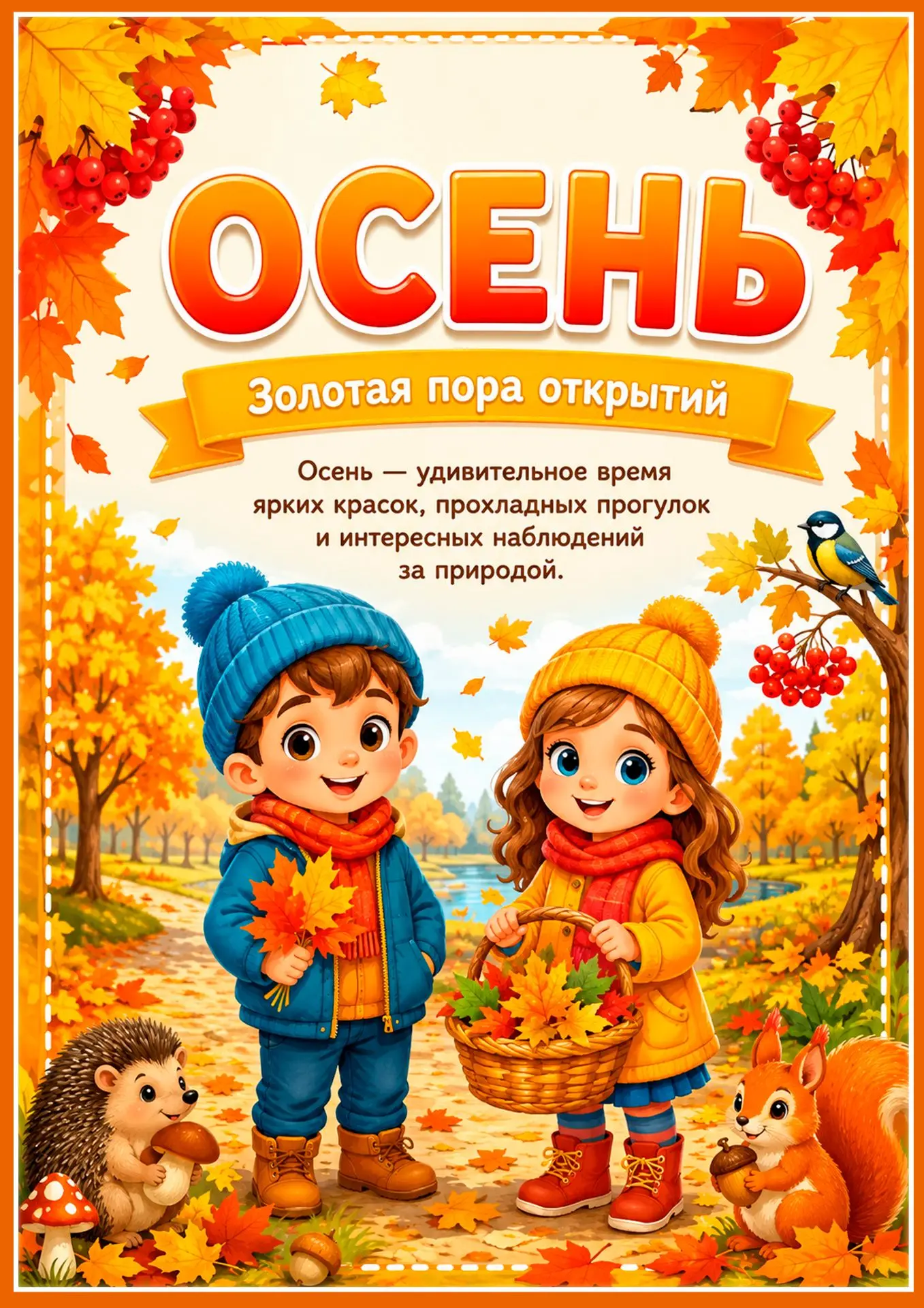 Папка передвижка "Осень"