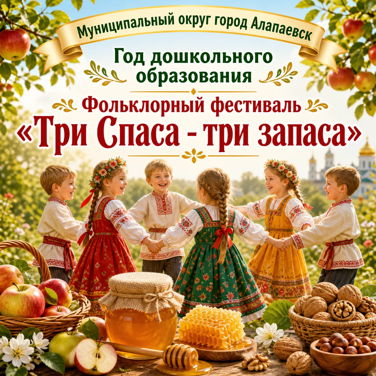 «Три Спаса – три запаса»: праздник урожая и народных промыслов