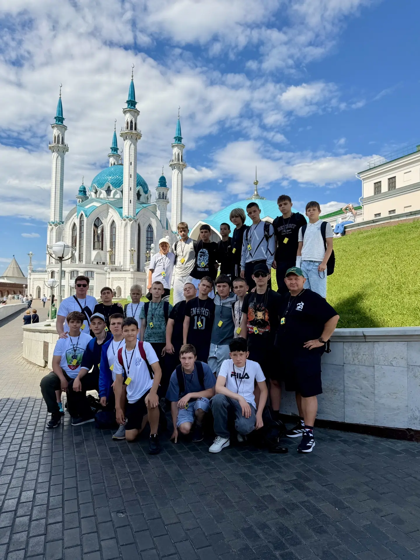 Сборная Краснодарского края (мальчики до 15 лет), которая сейчас принимает участие во Всероссийских 