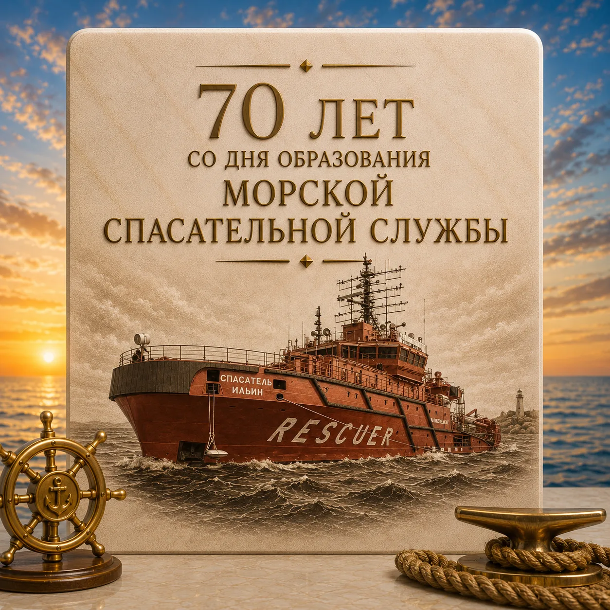 Поздравление главы МЧС России Александра Куренкова по случаю 70-летия со дня образовани...